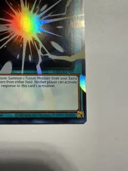 RA05-EN149 Super Polymerization Extended Art Overframe Ultra Rare YUGIOH NM - Image 3