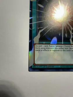 RA05-EN149 Super Polymerization Extended Art Overframe Ultra Rare YUGIOH NM - Image 4