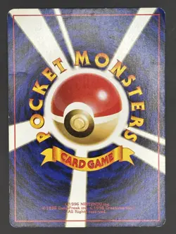Misty's Horsea No.116 Gym Heroes Old Back 1998 Pokemon Card Japanese - Image 2