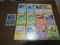 Pokemon TCG Lot of 13 Diamond Pearl era lot Rares plus 1 Holo - Image 1