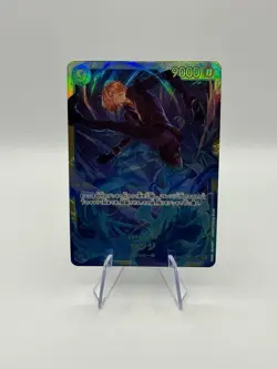 JAPANESE One Piece Wings of the Captain Sanji OP06-119 SEC Secret Rare NM - Image 1