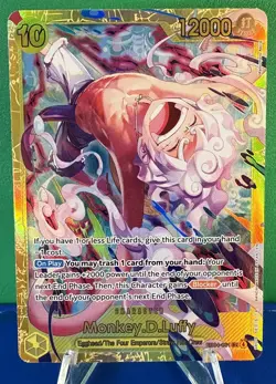 Monkey D. Luffy SEC (EB04-061) One Piece Adventure on Kami’s Island - Near Mint - Image 1