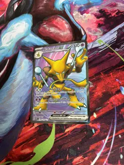 Pokemon TCG Alakazam Ex 188/165 Full Art Sv: Scarlet & Violet 151 - Image 2