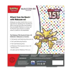 Pokemon TCG | Scarlet & Violet | 151 Alakazam Ex Collection Box - Image 2
