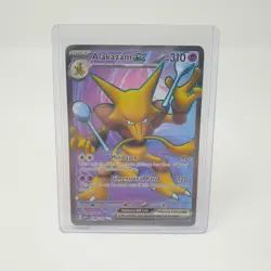 Alakazam ex 188/165 151 Pokemon TCG Card Scarlet & Violet Full Art Rare Holo ENG - Image 3