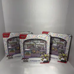 Pokemon TCG Scarlet & Violet 151 Alakazam ex Collection Booster Box New 3 Boxes - Image 1