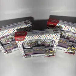 Pokemon TCG Scarlet & Violet 151 Alakazam ex Collection Booster Box New 3 Boxes - Image 2