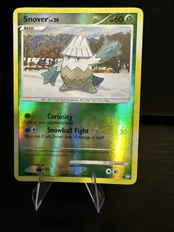 Pokemon Card - Snover 101/123 - Mysterious Treasures - Reverse Holo - Image 1