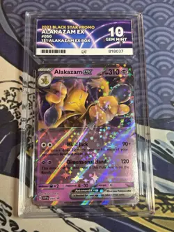 Pokemon TCG Alakazam EX 050 Black Star Promo 2023 151 Alakazam EX Box Ace 10 - Image 1