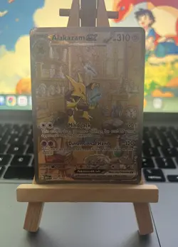 Pokemon Alakazam TCG EX 201/165 Scarlet & Violet 151 English - Image 1
