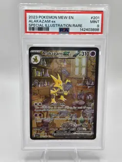 Pokemon Alakazam TCG EX 201/165 Scarlet & Violet 151 Card - Image 1