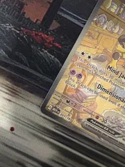 Pokemon Alakazam TCG EX 201/165 Scarlet & Violet 151 Card English Near Mint - Image 4