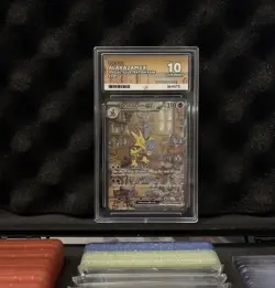 Pokemon Tcg Alakazam EX 201/165 Scarlet & Violet 151 SIR Ace 10 - Image 1