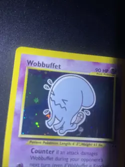 Pokemon Neo Discovery Wobbuffet 16/75 Holo Rare Card Unlimited LP - Image 3