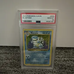 Blastoise 003/034 Trading Card Game Classic Holo PSA 10 - Image 1