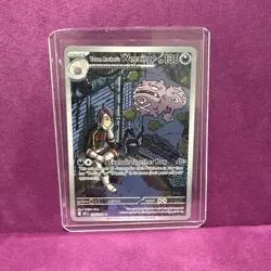 Pokemon TCG Team Rocket's Weezing Destined Rivals Illustration Rare Card 199/182 - Image 1