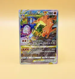 Pokemon TCG Charizard VSTAR SWSH262 Black Star Promo Holo Card NM Condition - Image 1