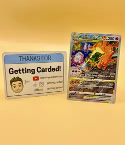 Pokemon TCG Charizard VSTAR SWSH262 Black Star Promo Holo Card NM Condition - Image 3