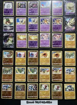Pokemon BRILLIANT STARS Complete Set! 287 Cards-ALL C/UC/R/V/VMAX/VSTAR + 12 TG - Image 4