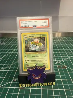 IVYSAUR 002/034 PSA 10 CLV POKEMON CARD CLASSIC COLLECTION HOLO ENGLISH - Image 1