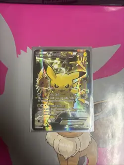 Pikachu EX - XY124 - Pokemon XY Promo Ultra Rare Card HP - Image 1