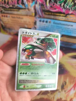 Pokemon Karte Card Holo Torterra Chelterrar Diamond Pearl japanese Lv. X Exc - Image 2