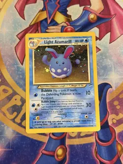 Pokemon Card TCG Neo Destiny Light Azumarill 13/105 Holo 2001 VLP - Image 1