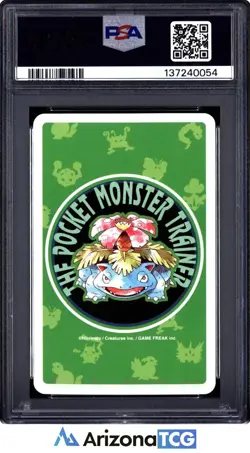 Pokemon 1996 Charmander 004 Ace Of Clubs Green Playing Card Japanese PSA 10 - Image 2