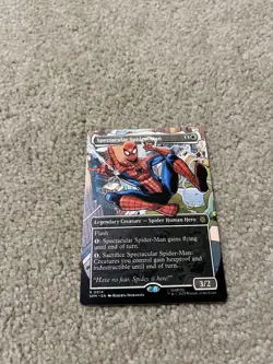 Magic: The Gathering Marvel Spider-Man Card Lot Of 11 Rare, Holo Foil, Full Art - Image 3