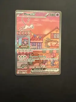Pokemon TCG Mew EX 053 Holo Black Star Promo Scarlet & Violet 151 Card - Image 1