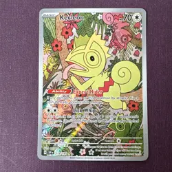 Kecleon IR 213/191 Surging Sparks Illustration Rare Holo Pokemon TCG Card NM - Image 1