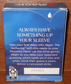 MTG Magic: The Gathering WELCOME DECK BLUE Playing Cards Wizards of The Coast - Image 2