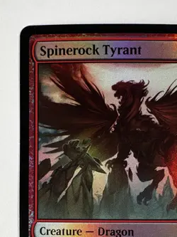 Spinerock Tyrant 159 – Lorwyn Eclipsed Foil Mythic Dragon Wither Spell Copy MTG - Image 2