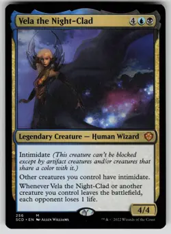 Vela the Night-Clad Normal M Starter Commander Decks 256 NM - Image 1