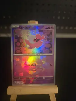 Pokemon Card Spritzee (Poke Ball) #38 Prismatic Evolutions Holo English - Image 1