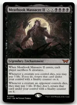 Meathook Massacre II (0293) #293 (NM) Duskmourn DSK Magic MTG - Image 1