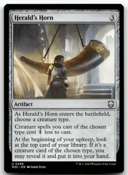 Herald's Horn #296 (NM) Modern Horizons 3 M3C Magic MTG - Image 1