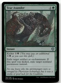 Tear Asunder #183 (Foil) (NM) Dominaria United DMU Magic MTG - Image 1