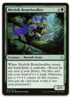 Merfolk Branchwalker #197 (NM) Ixalan XLN Magic MTG - Image 1