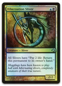Hibernation Sliver #12 (Foil) (NM) Premium Deck Slivers PDS Magic MTG - Image 1