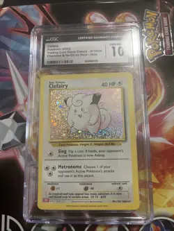 Pokemon TCG Clefairy Card 13/34 Classic Trading Card Game, Near Mint Condition - Image 2