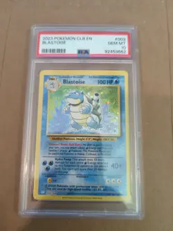 2023 Pokemon CLB en Blastoise #003 PSA 10 Gem Mint - Image 1