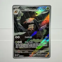 Crustle 183/182 Paradox Rift Illustration Rare IR Pokemon Card NM - Image 1