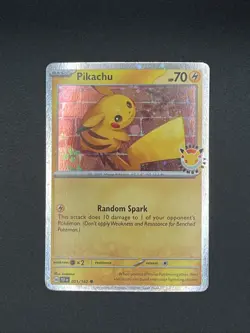 Pokemon TCG Pikachu Pokemon Day 2026 Promo - Image 1