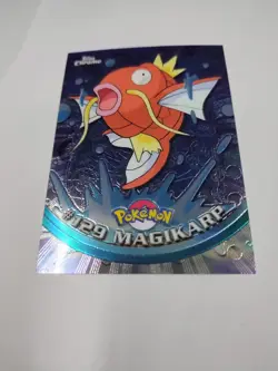 MINT New 2000 Pokemon Game Topps Chrome Magikarp TV Rare Base Series 2 GEM - Image 1