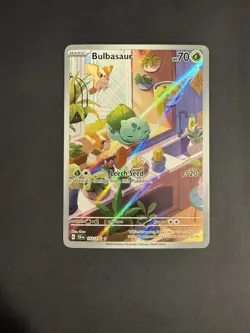 Pokemon TCG Bulbasaur Stellar Crown Illustration Rare - English/ NM - Image 1