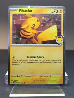 Pikachu Pokemon Day 2026 051/162 30th Anniversary Promo Pokemon - Image 1
