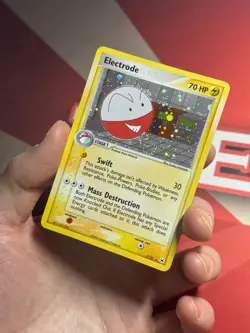 ELECTRODE 5/101 EX Hidden Legends HOLO SWIRL rare Pokemon TCG card NM+ CLEAN! - Image 2