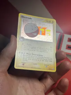 ELECTRODE 5/101 EX Hidden Legends HOLO SWIRL rare Pokemon TCG card NM+ CLEAN! - Image 3