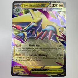 Pokemon TCG Mega Manectric ex 050/132 ME01: Mega Evolution Double Rare LP - Image 1